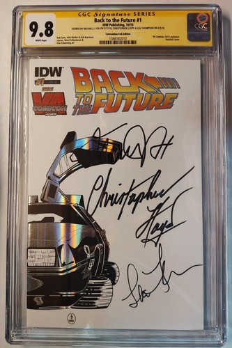 ZURÜCK IN DIE ZUKUNFT 1 CGC 9.8 SS MICHAEL J. FOX, CHRISTOPHER LLOYD & LEA THOMPSON