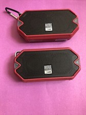 2X Altec Lansing IMW1000 Hydramini Wireless Portable Universal Smart Speakers