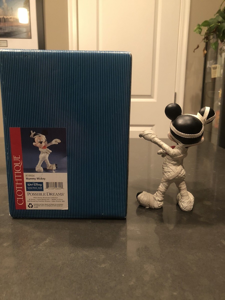 ミッキーマミー RARE Clothtique Possible Dreams Mummy Mickey 810026 Walt Disney