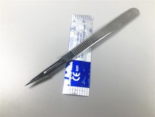 Medical Surgical Scapel Handle Stainless 3# *1 PCS ... Blades 11# 10PCS Dental