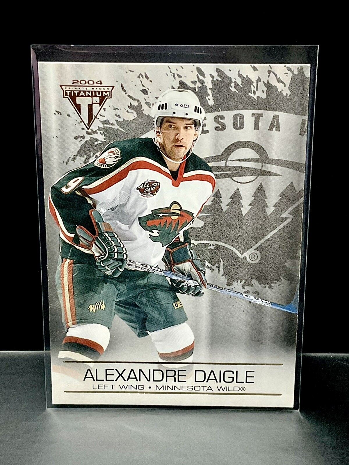 2004 Pacific Trading Titanium Alexandre Daigle #50 - Minnesota Wild