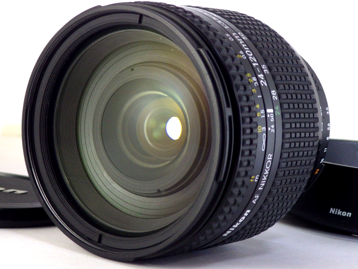 超美品 NIKON AF レンズ　24-120㎜ F3.5-5.6D B729 Nikon AF Nikkor Zoom Lens 24-120mm f3.5-5.6 D FX SLR Classic