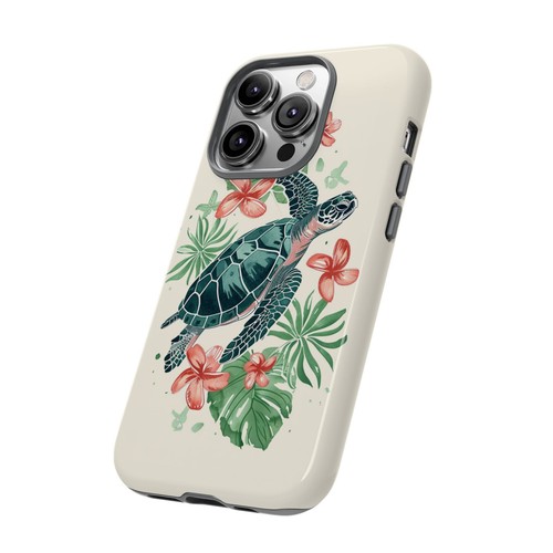 Tropical Turtle Island Flower Phone Case for iPhone, Samsung Galaxy, Pixel - Picture 35 of 175