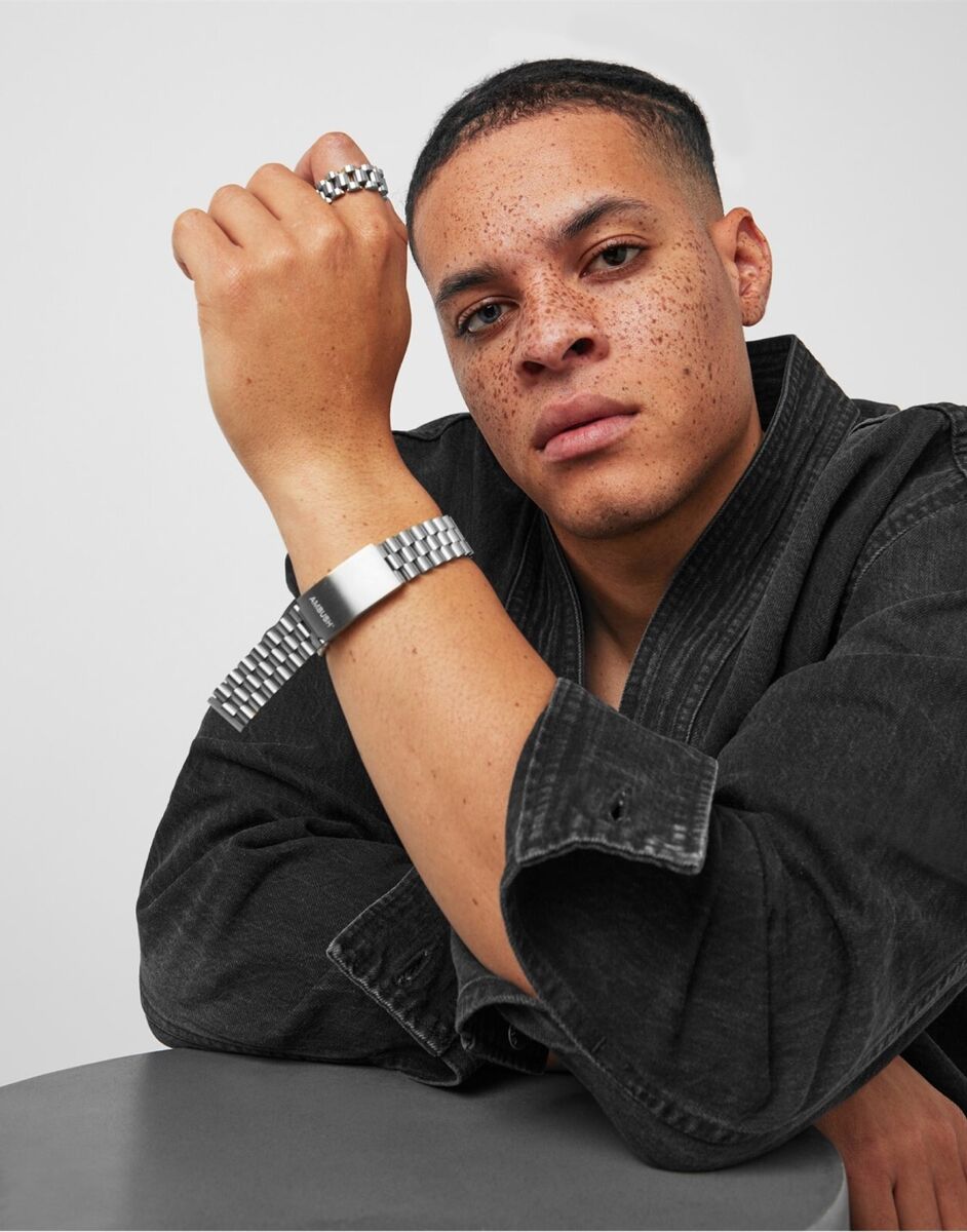 AMBUSH ROLLIE CHAIN BRACELET HERREN ARMBAND MADE IN JAPAN AMBUSH ROLLIE CHAIN BRACELET HERREN ARMBAND MADE IN JAPAN