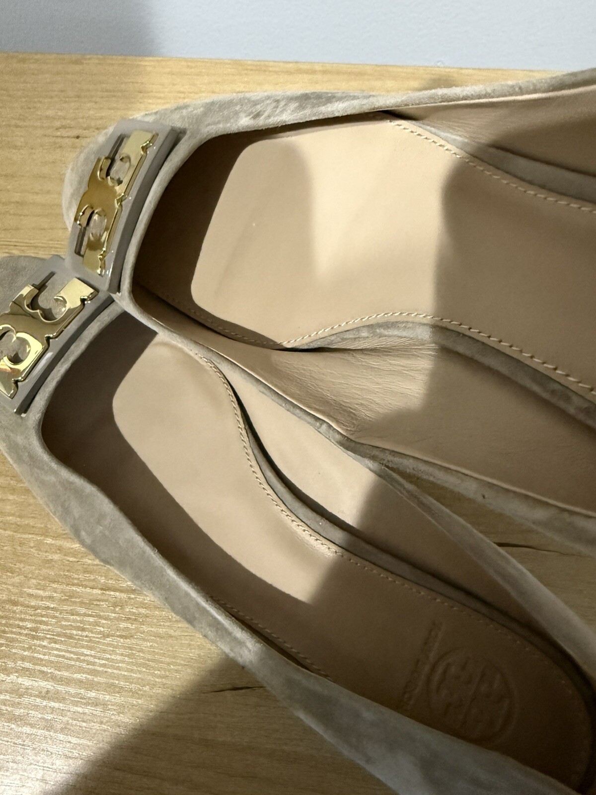 Tory Burch Gigi Pump Suede Heels | Beige | Women’s Size US 10.5 thumbnail 7