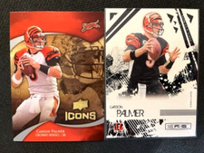 NFL - Carson Palmer 2009 Upper Deck ICONS & 2009 Donruss Rookies & Stars