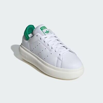 スニーカー adidas Stan Smith Platform White Green Size 8.5 - adidas Stan Smith Platform White Green W for sale
