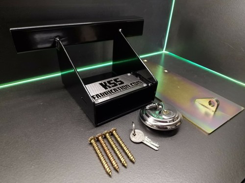 Garage Door Defender Lock. HEAVY DUTY SECURITY SYSTEM. Padlock +Fixings - Picture 9 of 11