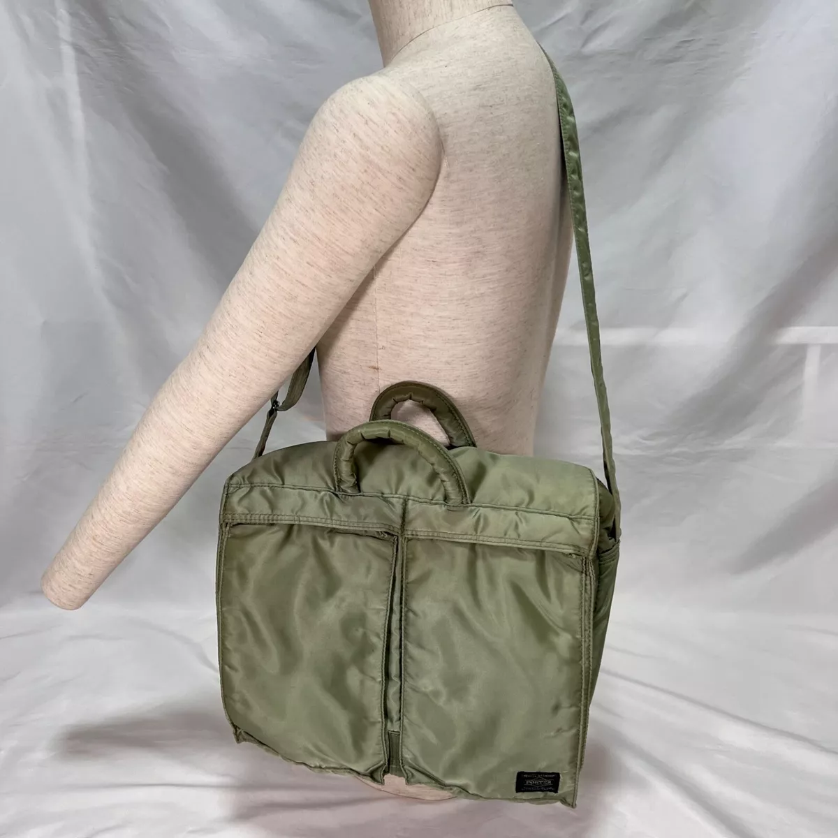 Porter - Yoshida & Co. - Tanker Shoulder Bag - Sage Green