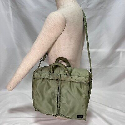 Porter Yoshida & Co Tanker 2WAY SHOULDER BAG Sage Green