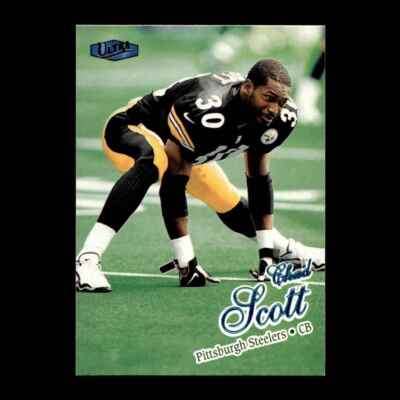 Chad Scott 1998 Fleer Pittsburgh Steelers #73 R329R 28 | eBay