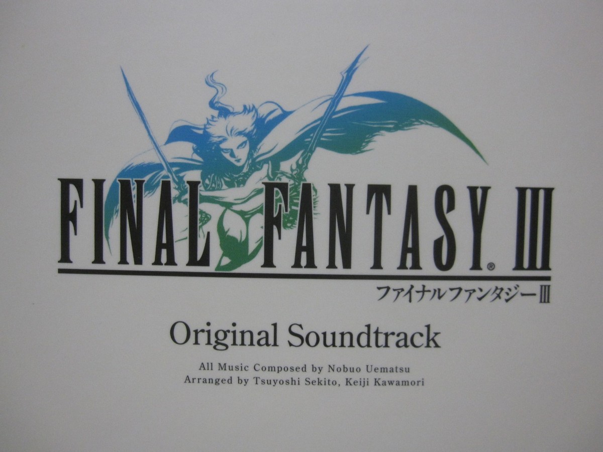USED w/DVD USED FINAL FANTASY III Original Soundtrack DS Version