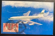 1963 Dublin Ireland Picture Postcard Cover Philatelic Exhibition Cancel Aer Ling