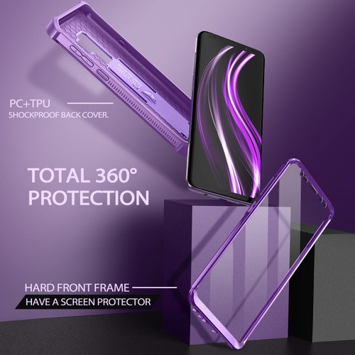 Funda Dexnor para Samsung Galaxy S9 Plus S9+ resistente cubierta resistente con soporte - Imagen 17 de 52