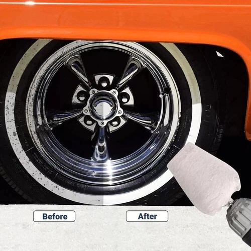 7 Pcs Car Polisher Polishing Buffing Pads Mop Wheel Drill Kit Aluminum Stainless - Picture 5 of 5
