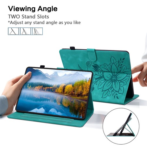 For iPad 5/6/7/8/9/10/11th Mini Air 11" 13" Smart Leather Case Shockproof Cover - Picture 8 of 106