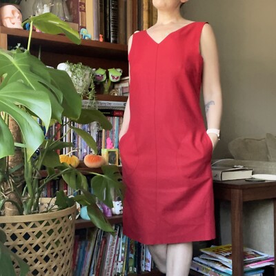 red felt dress Felt festive . . . . holiday outfit inspo, red dress, holiday style, cocktail dress, holiday party dress, christmas time, winter trends, classy style