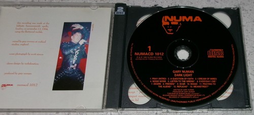 Dark Light Original (NUMA RECORDS) Issue CD Gary Numan 1995 - Imagen 3 de 9