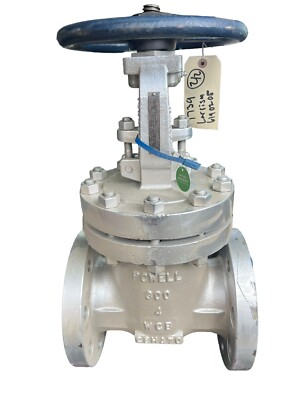NEW Powell Valves 3003FC8GXXX Flanged Gate Valve 740PSI @100F Seat HF NEW