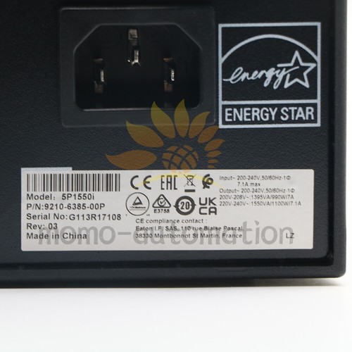 NEW Eaton 5P1550i 1550VA/1100W Uninterruptible Power Supply 1PCS - Picture 5 of 14