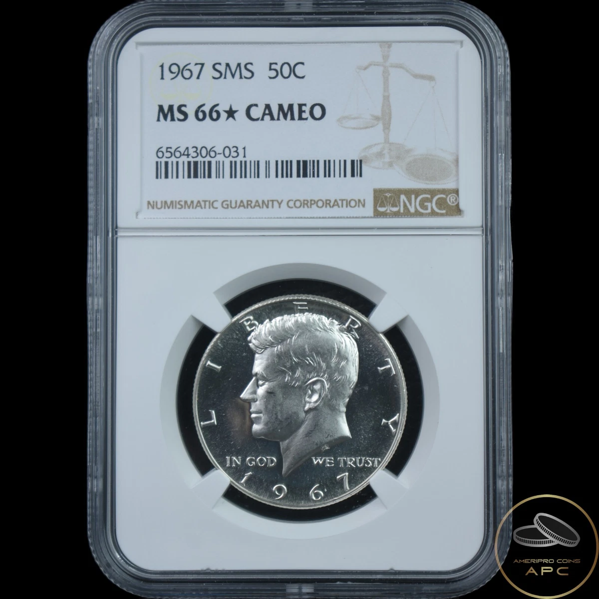 MS 66 Graded 1967 Kennedy US Half Dollars (1964-Now) for sale | eBay