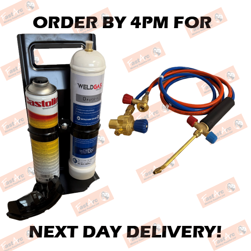 FASTARC PORTABLE GAS LEAD WELDING-BRAZING-PLUMBING-ROOFING-MINI PORTAPACK KIT - Picture 1 of 2