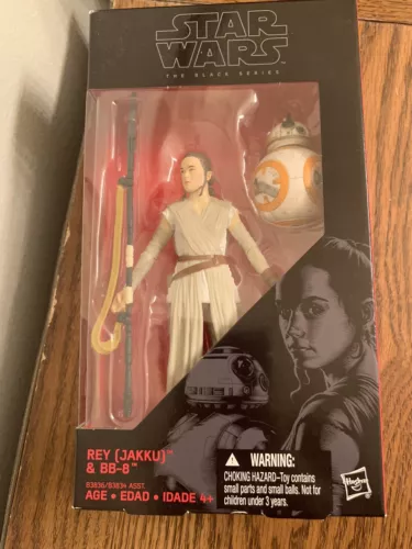 Star Wars Black Series The Force Awakens 6" Rey (Jakku) & BB-8 #02