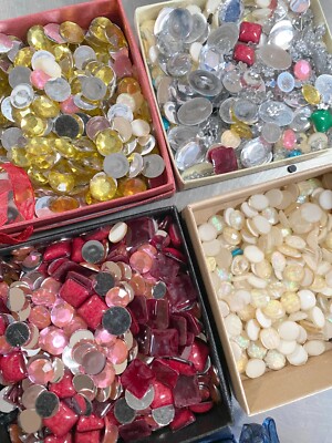 Acrylic Flatback Gems Jewels for Crafts Jewelry Making 4- 15mm 2000 pcs