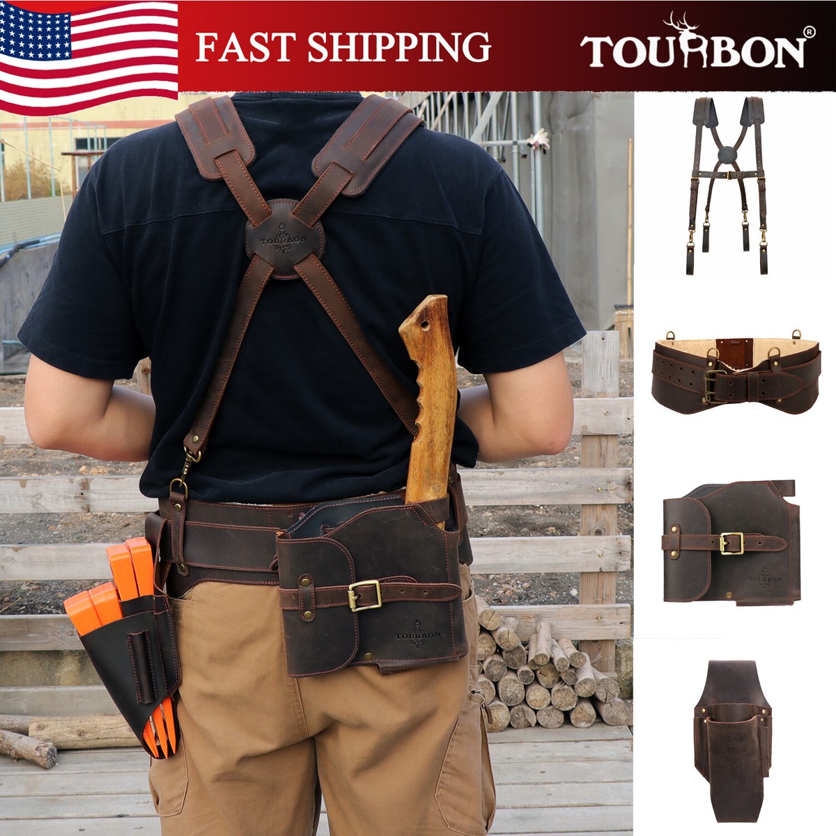 Occidental Leather Tool Best Contractor Tool Belt TOURBON Leather