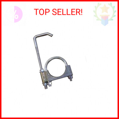Pypes Exhaust HVH11S 2-1/2'' Diameter Stainless Steel Universal Exhaust Hanger,Si
