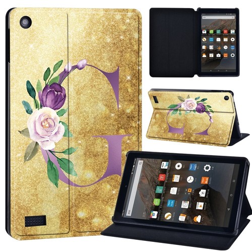 PU Leather Stand Cover Case For Amazon Fire 7(5/7/9/12th)/HD 8(6/7/8/10/12th Gen - Afbeelding 17 van 36