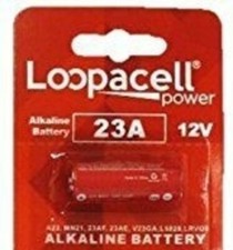 1 LOOPACELL A23 GP23AE 21/23 23A 23GA MN21 GP23 23AE 12v Alkaline Batteries