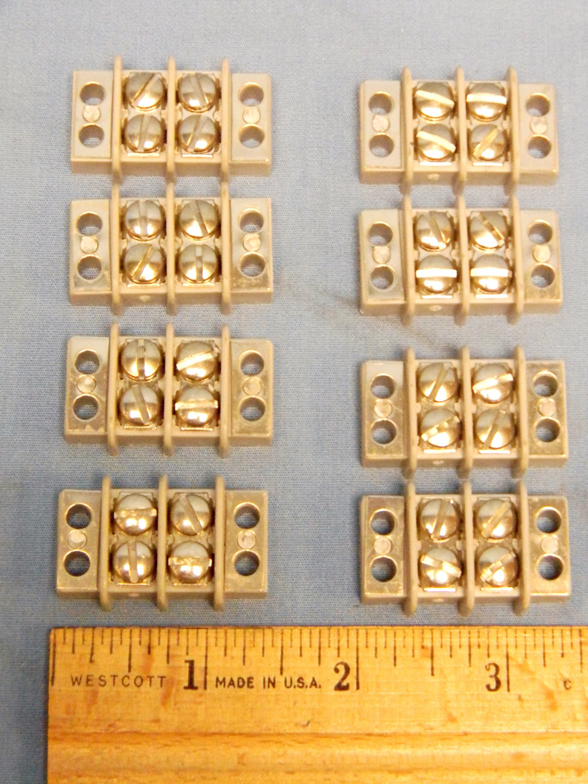 (8) NEW Marco 37TB02B Mil Spec 2-Pole Terminal Block / Blocks
