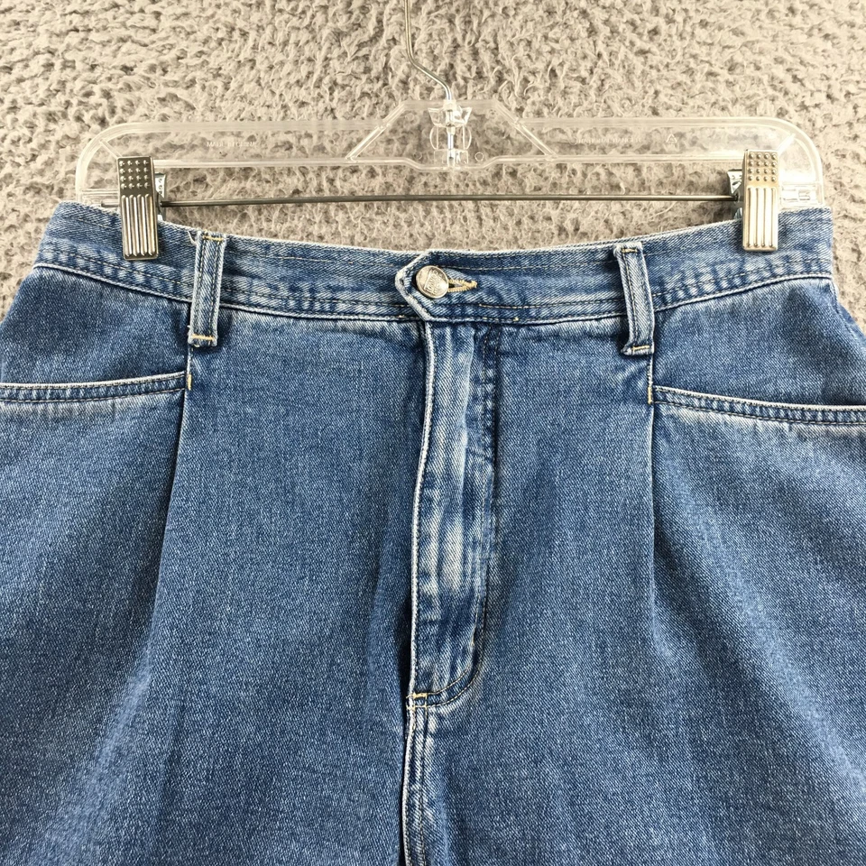 Bermudas Cherokee para mujer 12 (30x5,5 reales) azul denim algodón tiro alto Foto 2 de 4