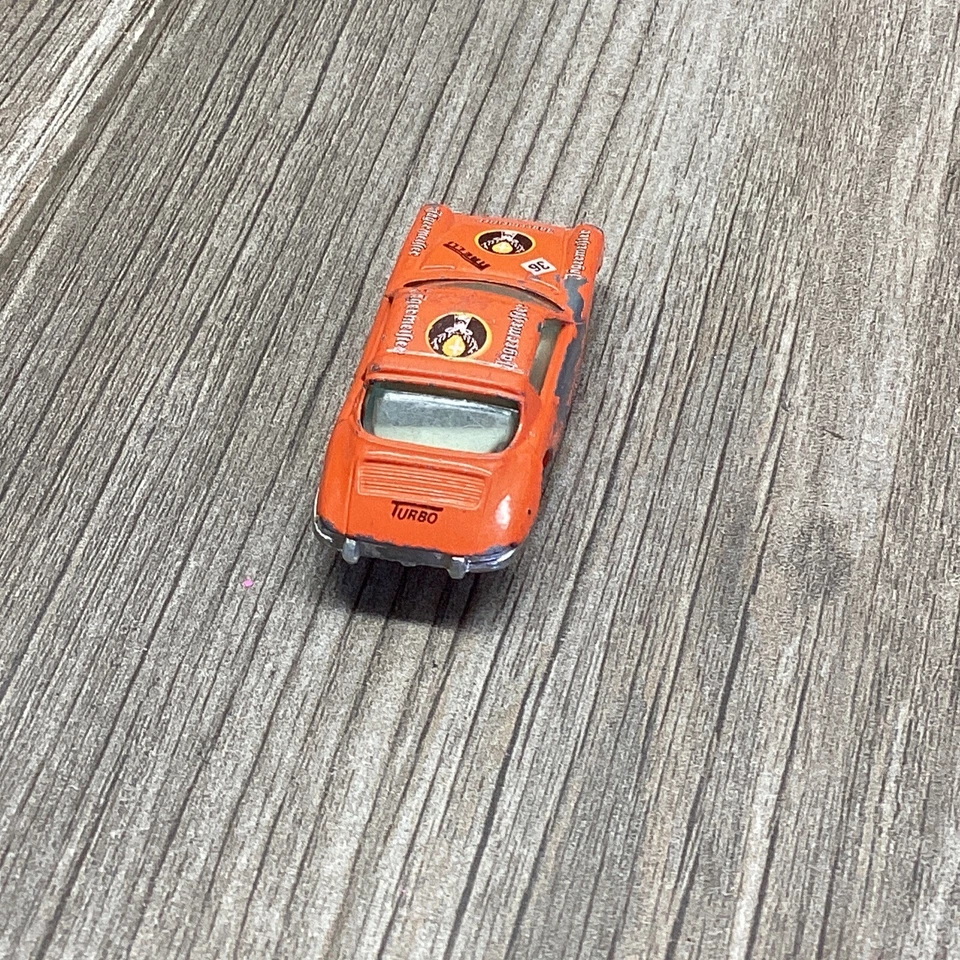 PORSCHE TARGA Turbo No 1016 Orange JAGERMEISTER Decals 36 YATMING - Image 4 of 4