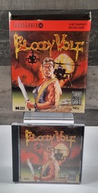 Bloody Wolf TurboGrafx 16 1990 CIB Complete Tested Turbo USA NEC Authentic Boxed