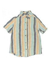 Tommy Bahama Boys Green Short Sleeve Button-Down Shirt 5