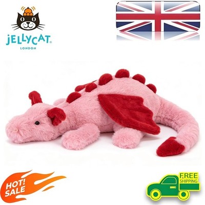 Jellycat Heart Dragon VAL2DD US Seller 100 Authentic for sale