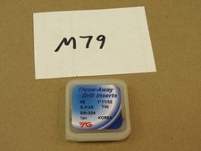 YG 1.3438" 1-11/32" TiN Coated HSS  2 Spade Drill Insert YG-S06224