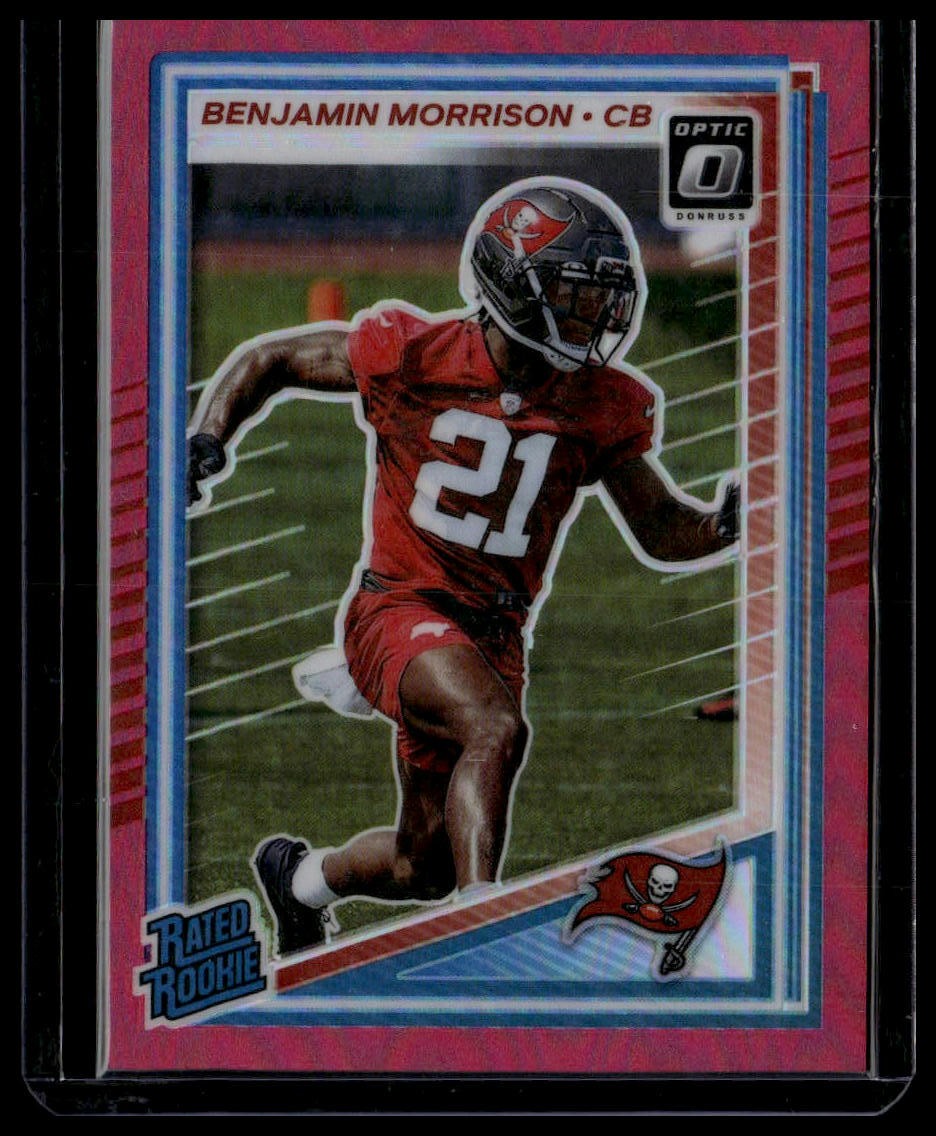 2025 Donruss Optic #236 Benjamin Morrison Pink