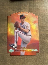 1996 Upper Deck “GREG MADDOX” Hot Commodities DIE CUT #HC10 Hall Of Fame A96