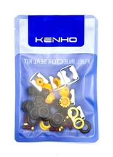 Injector repair oring seal kit for 1986-1992 BMW 735 3.5L 6cyl M30 13641706176