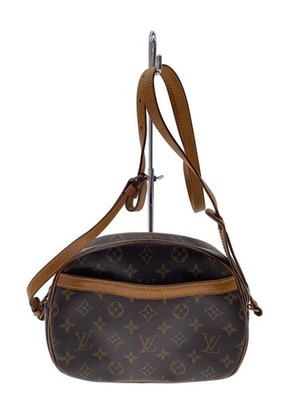 LOUIS VUITTON Shoulder Bag Blower Monogram Canvas PVC Brown Used