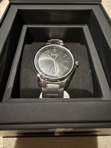 BOSS Hugo Boss Circuit 1513730 Men's Watch Black Dial 42mm Stainless Steel