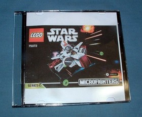 STAR WARS, ARC-170 STARFIGHTER MICROFIGHTERS SET 75072 - LEGO - 2015 - USED