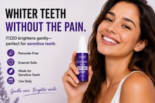 ITZZO Ultra Bright Teeth Whitening Serum, Peroxide-Free, Mint, 1 fl oz