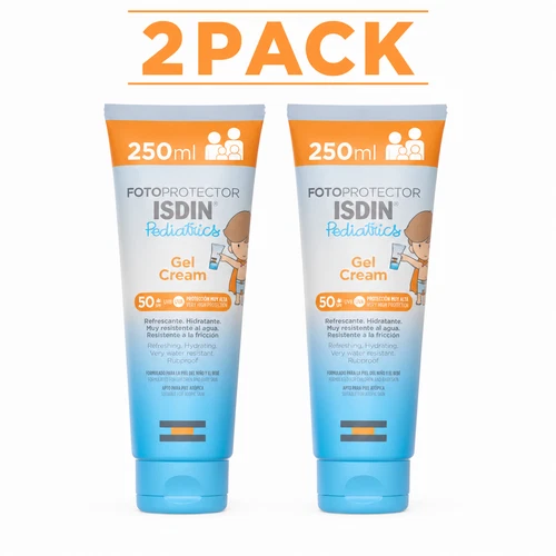 2pack ISDIN Fotoprotector Family SPF50+ Face & Body Sunscreen 250ml / 8.5 fl.oz