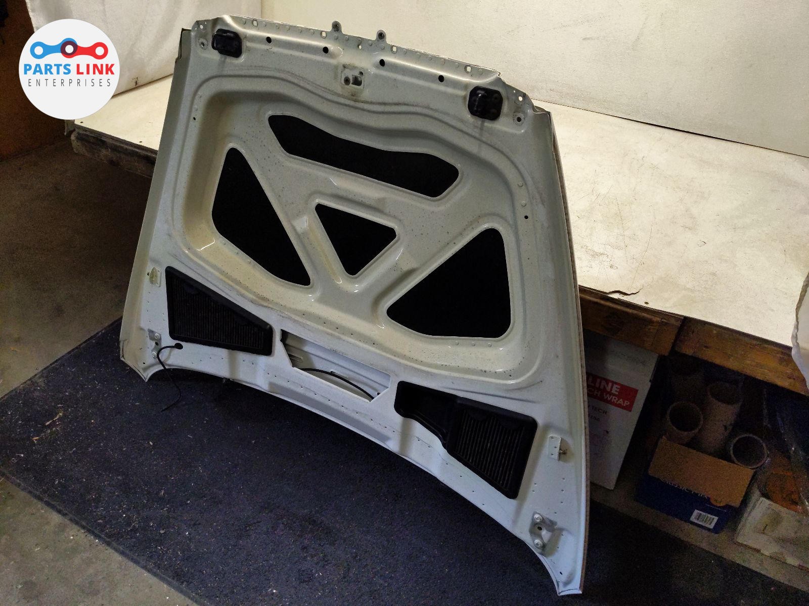 HOOD BONNET SHELL COVER PANEL WHITE 2006-12 BENTLEY CONTINENTAL FLYING SPUR