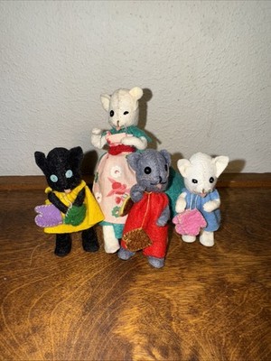 Vintage BAPS Three Little Kittens Lost Their Mittens and Mom