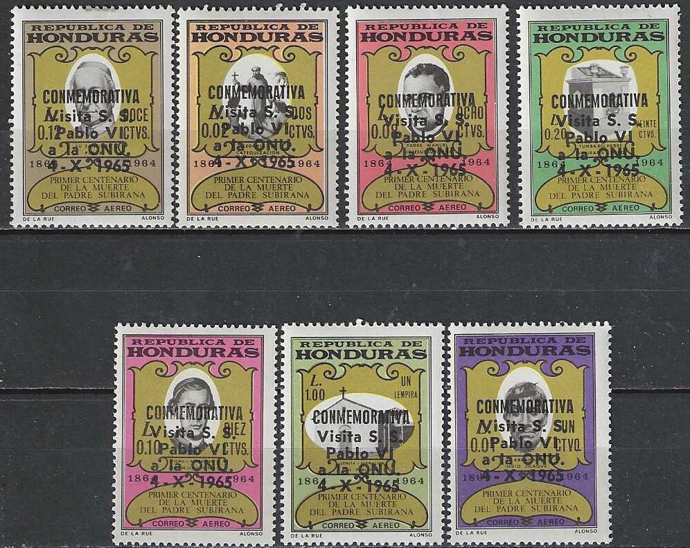 Honduras Scott C380-86 MNH LotBDP39723